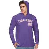Custom Light Purple Light Pink UV-Hoodie