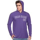 Custom Light Purple Light Purple UV-Hoodie