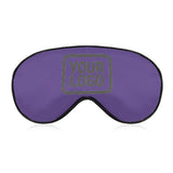 Custom Light Purple Dark Grey Sleep Mask