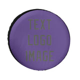 Custom Light Purple Dark Grey Truck Tires