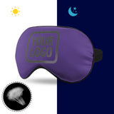 Custom Light Purple Dark Grey Sleep Mask