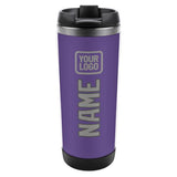 Custom Light Purple Gray Stainless Steel Water Cup