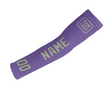 Custom Light Purple Gray Arm Sleeve