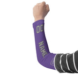 Custom Light Purple Gray Arm Sleeve
