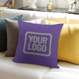 Custom Light Purple Gray Pillowcase
