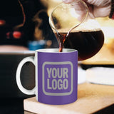 Custom Light Purple Gray Mug