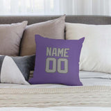 Custom Light Purple Gray Pillowcase