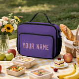 Custom Light Purple Light Pink Lunch Bag