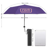 Custom Light Purple Light Pink Automatic Umbrella