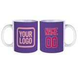 Custom Light Purple Pink Mug