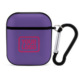 Custom Light Purple Pink AirPods Case