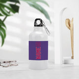Custom Light Purple Pink Sports Bottle