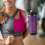 Custom Light Purple Pink Stainless Steel Water Cup