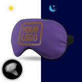 Custom Light Purple Khaki Sleep Mask