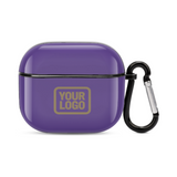 Custom Light Purple Light Khaki AirPods Case (3rd Generation)