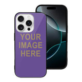 Custom Light Purple Light Khaki Phone Case