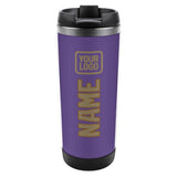 Custom Light Purple Light Khaki Stainless Steel Water Cup