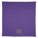 Custom Light Purple Khaki Square Table Cloth