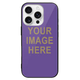Custom Light Purple Light Khaki Phone Case