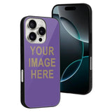 Custom Light Purple Light Khaki Phone Case