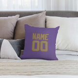 Custom Light Purple Light Khaki Pillowcase