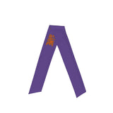 Custom Light Purple Orange Headband