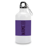 Custom Light Purple Purple Sports Bottle