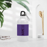 Custom Light Purple Purple Sports Bottle