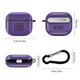 Custom Light Purple Purple AirPods Case (3rd Generation)