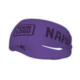 Custom Light Purple Purple Sports headband