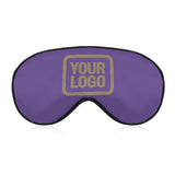 Custom Light Purple Light Khaki Sleep Mask
