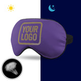 Custom Light Purple Light Khaki Sleep Mask
