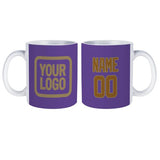 Custom Light Purple Khaki Mug