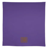 Custom Light Purple Light Khaki Square Table Cloth