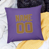 Custom Light Purple Khaki Pillowcase