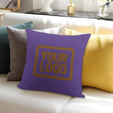 Custom Light Purple Khaki Pillowcase