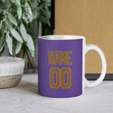Custom Light Purple Khaki Mug