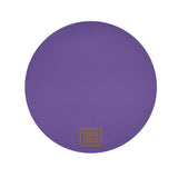 Custom Light Purple Khaki Round Table Cloth