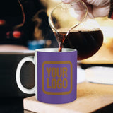 Custom Light Purple Khaki Mug