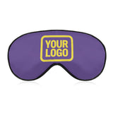 Custom Light Purple Light Yellow Sleep Mask