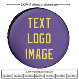 Custom Light Purple Light Yellow Truck Tires