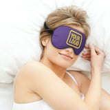 Custom Light Purple Light Yellow Sleep Mask