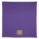 Custom Light Purple Light Yellow Square Table Cloth