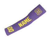 Custom Light Purple Light Yellow Arm Sleeve