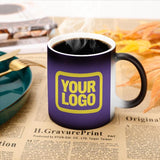 Custom Light Purple Light Yellow Magic Mug
