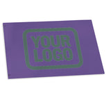 Custom Light Purple Blue Green Flag