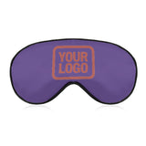 Custom Light Purple Copper Rose Sleep Mask