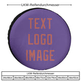 Custom Light Purple Copper Rose Truck Tires