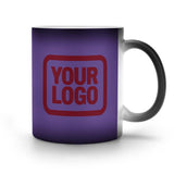 Custom Light Purple Crimson Red Magic Mug