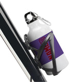 Custom Light Purple Crimson Red Sports Bottle